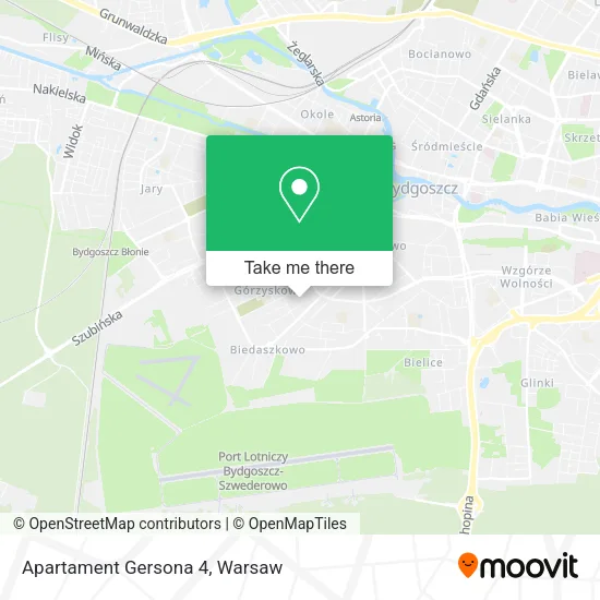 Карта Apartament Gersona 4