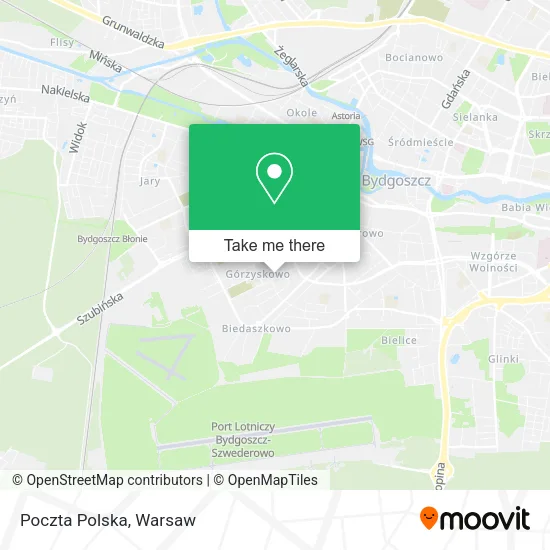 Карта Poczta Polska