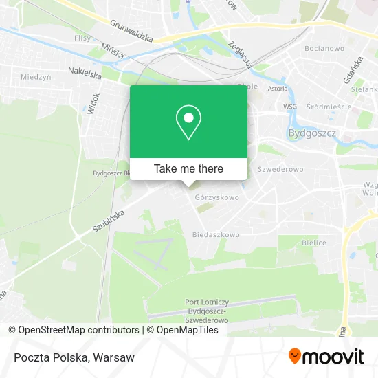 Карта Poczta Polska