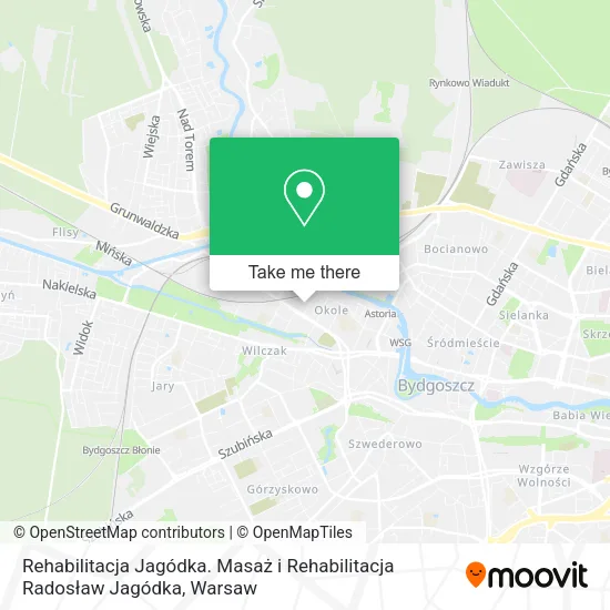 Rehabilitacja Jagódka. Masaż i Rehabilitacja Radosław Jagódka map