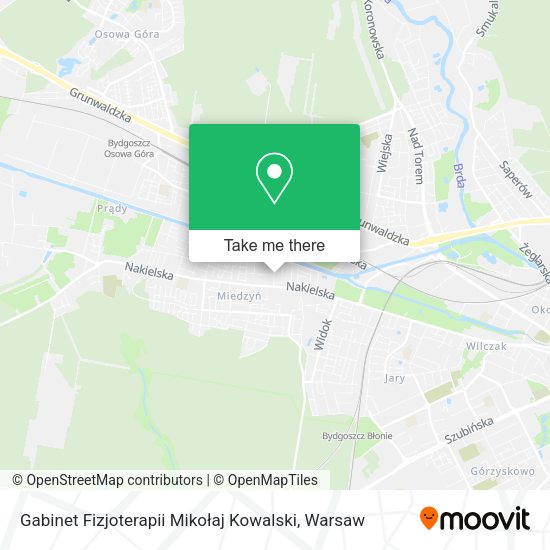 Gabinet Fizjoterapii Mikołaj Kowalski map