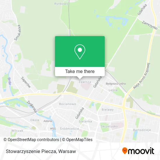 Карта Stowarzyszenie Piecza