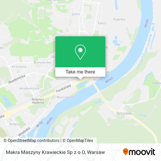 Makra Maszyny Krawieckie Sp z o O map