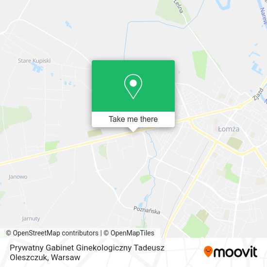 Prywatny Gabinet Ginekologiczny Tadeusz Oleszczuk map