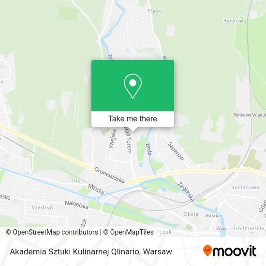Akademia Sztuki Kulinarnej Qlinario map