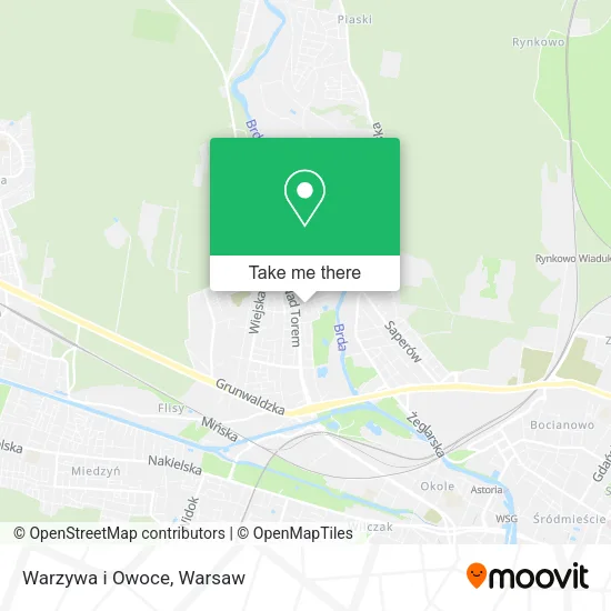 Warzywa i Owoce map