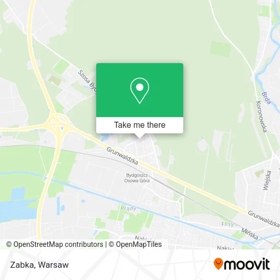 Zabka map