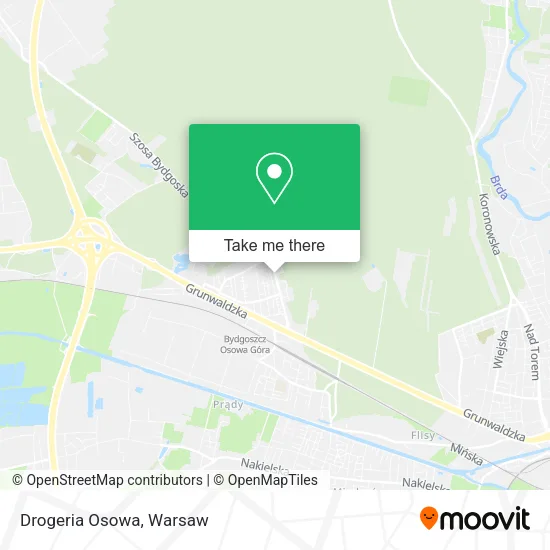 Drogeria Osowa map