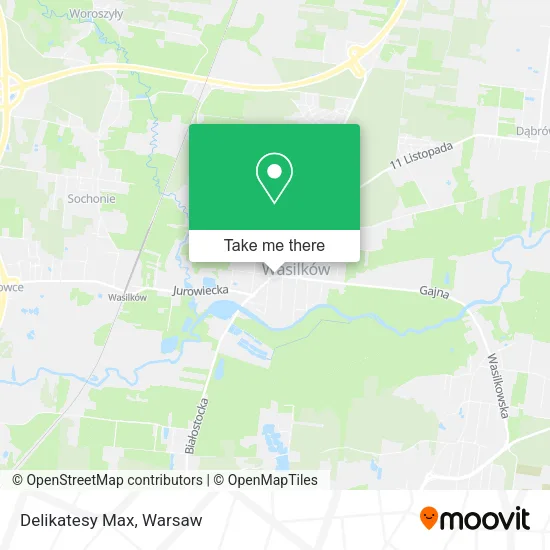 Карта Delikatesy Max