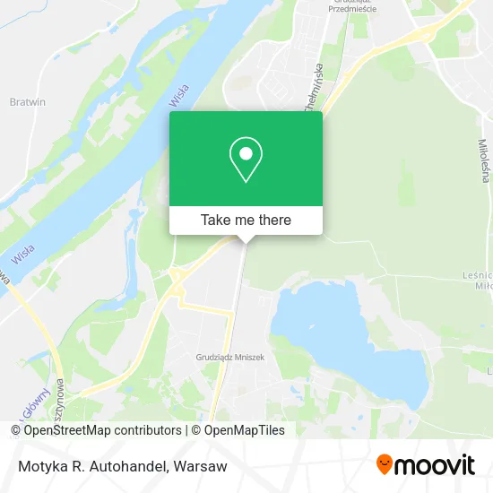 Карта Motyka R. Autohandel