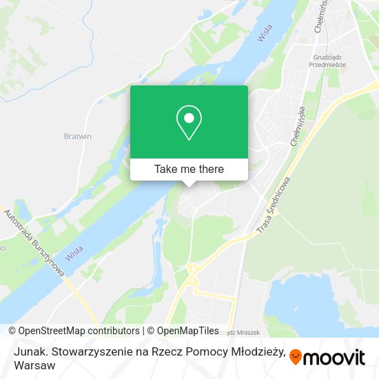 Junak. Stowarzyszenie na Rzecz Pomocy Młodzieży map