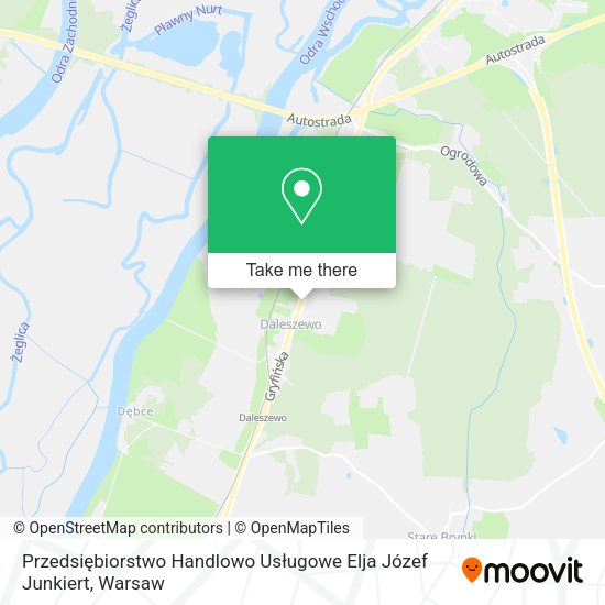 Przedsiębiorstwo Handlowo Usługowe Elja Józef Junkiert map