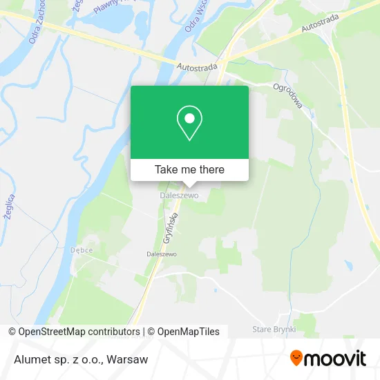 Alumet sp. z o.o. map