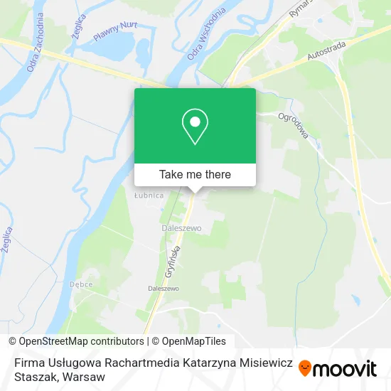 Firma Usługowa Rachartmedia Katarzyna Misiewicz Staszak map