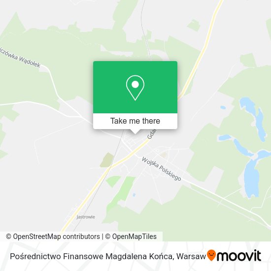 Pośrednictwo Finansowe Magdalena Końca map