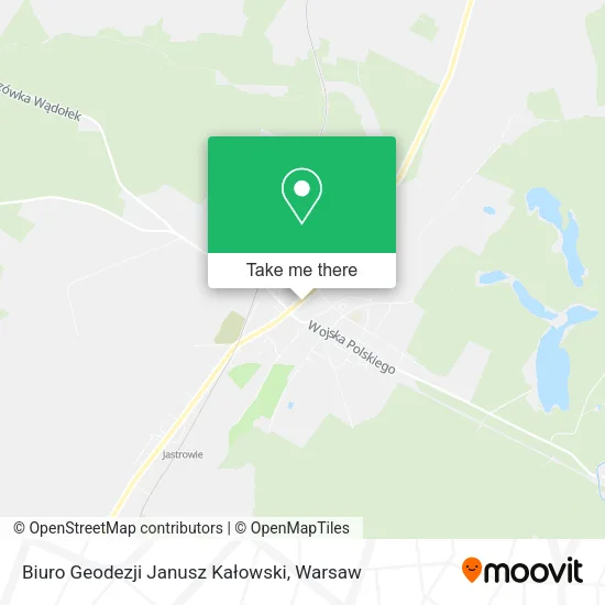 Карта Biuro Geodezji Janusz Kałowski