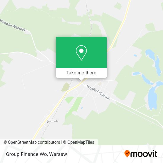 Group Finance Wo map