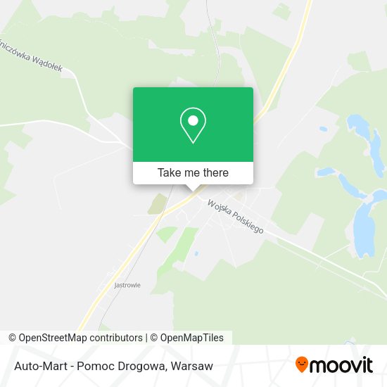 Auto-Mart - Pomoc Drogowa map