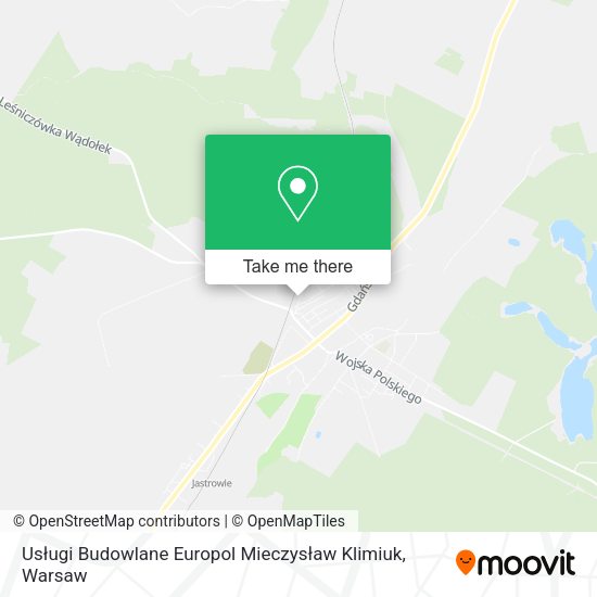 Usługi Budowlane Europol Mieczysław Klimiuk map