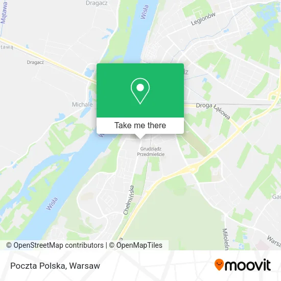 Карта Poczta Polska