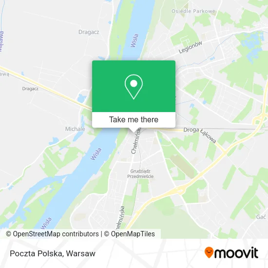 Карта Poczta Polska