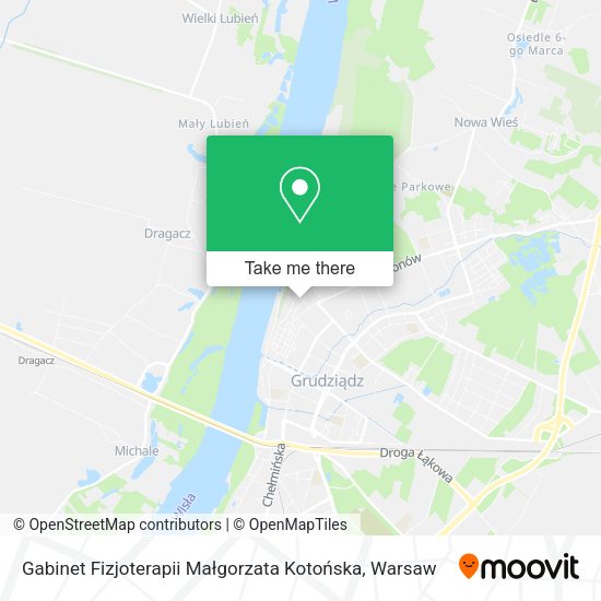 Gabinet Fizjoterapii Małgorzata Kotońska map