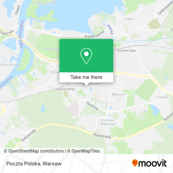 Карта Poczta Polska