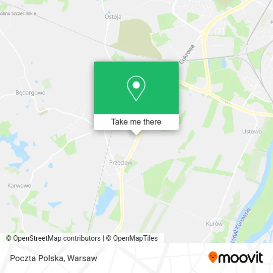 Карта Poczta Polska