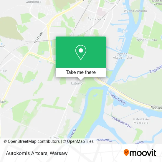 Autokomis Artcars map