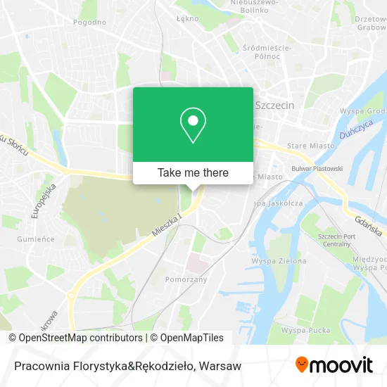 Pracownia Florystyka&Rękodzieło map