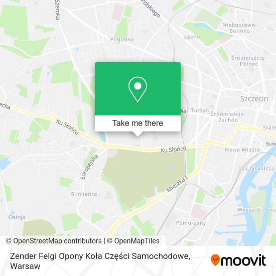 Zender Felgi Opony Koła Części Samochodowe map