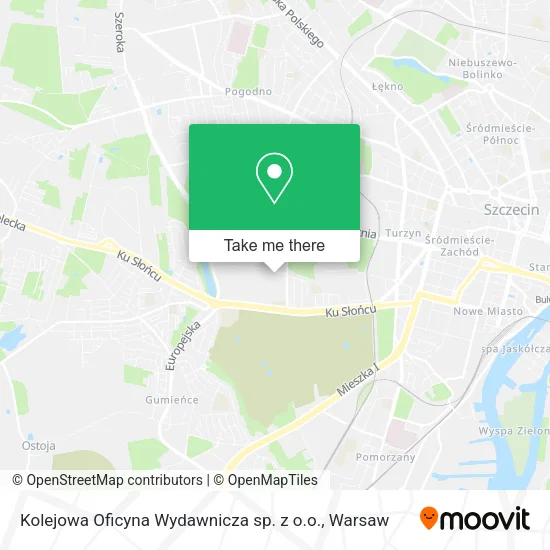 Kolejowa Oficyna Wydawnicza sp. z o.o. map