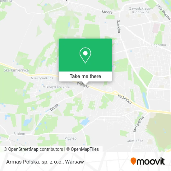 Armas Polska. sp. z o.o. map