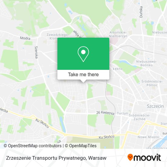 Zrzeszenie Transportu Prywatnego map