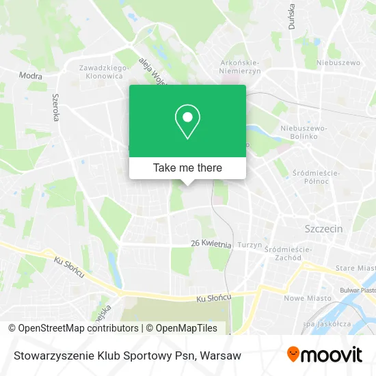 Stowarzyszenie Klub Sportowy Psn map