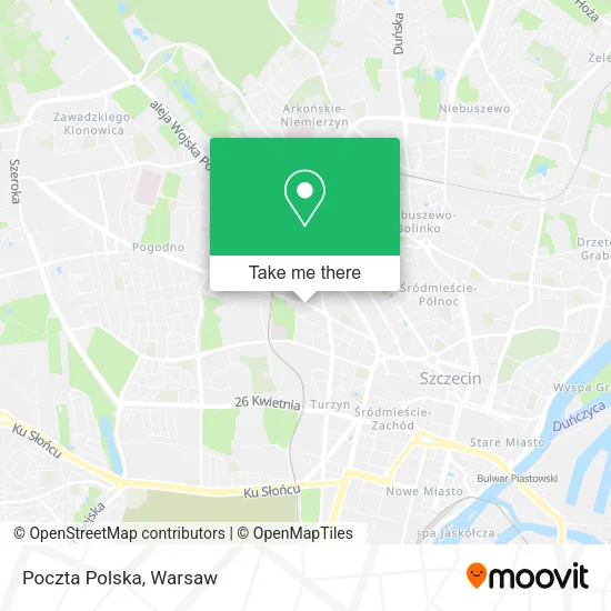 Poczta Polska map