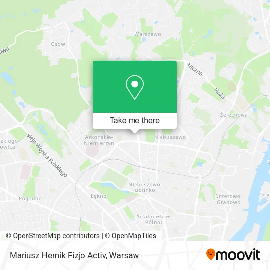 Mariusz Hernik Fizjo Activ map