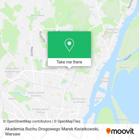 Akademia Ruchu Drogowego Marek Kwiatkowski map