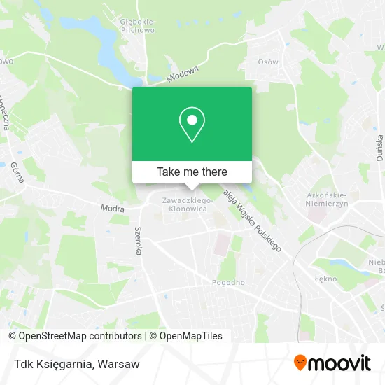 Tdk Księgarnia map