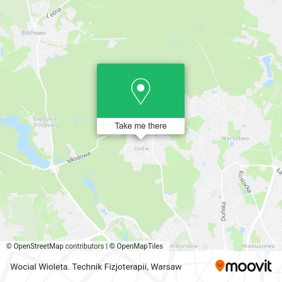 Wocial Wioleta. Technik Fizjoterapii map