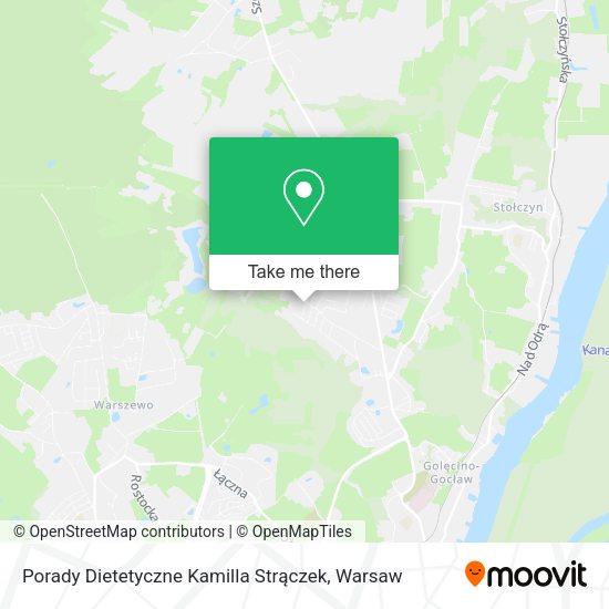 Porady Dietetyczne Kamilla Strączek map