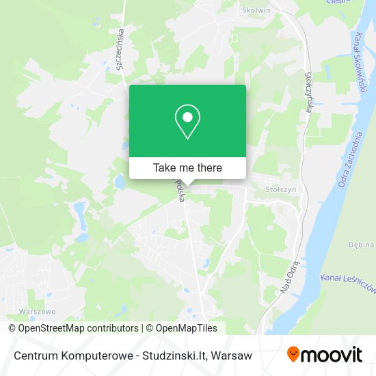 Centrum Komputerowe - Studzinski.It map