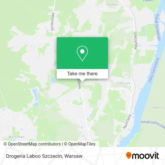 Карта Drogeria Laboo Szczecin