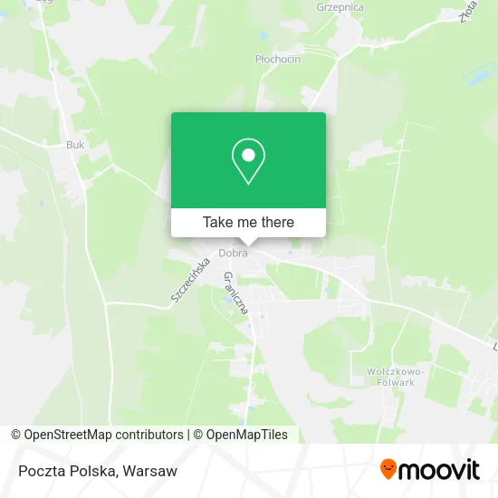 Карта Poczta Polska