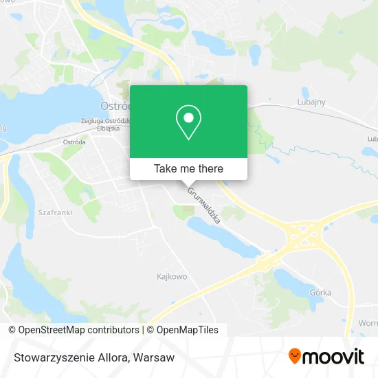Stowarzyszenie Allora map