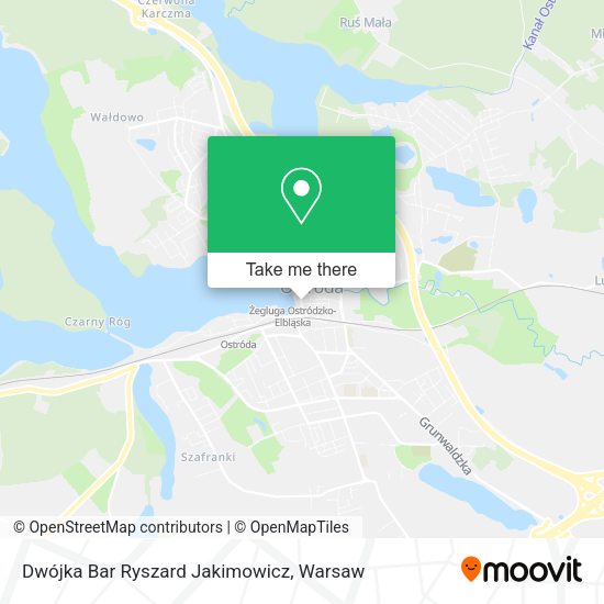 Dwójka Bar Ryszard Jakimowicz map