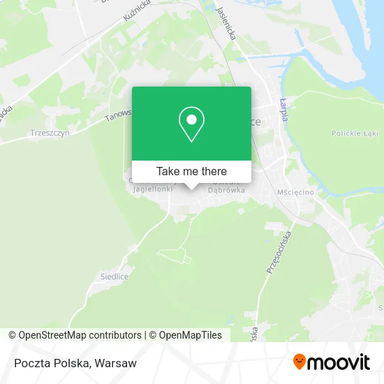 Poczta Polska map