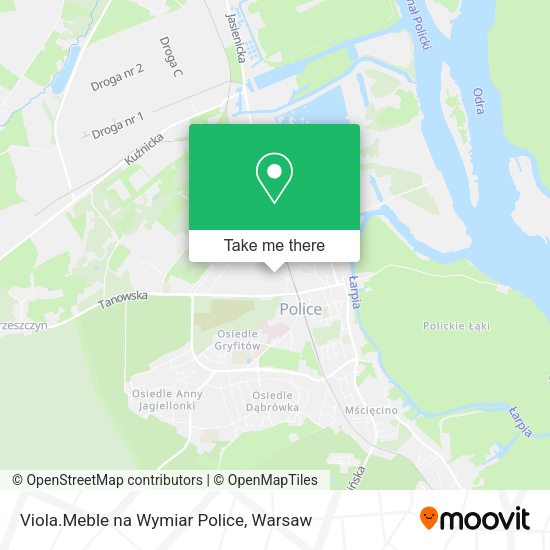 Viola.Meble na Wymiar Police map