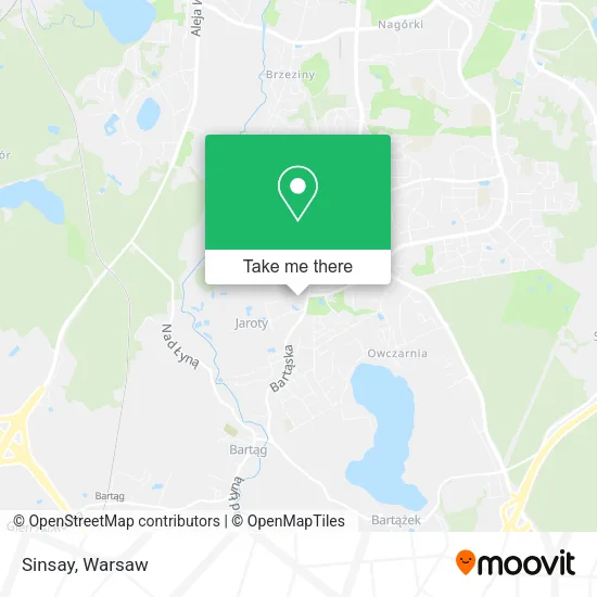 Sinsay map