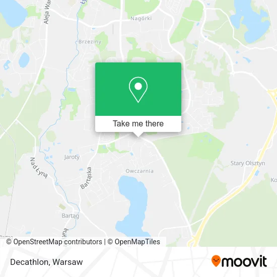 Decathlon map